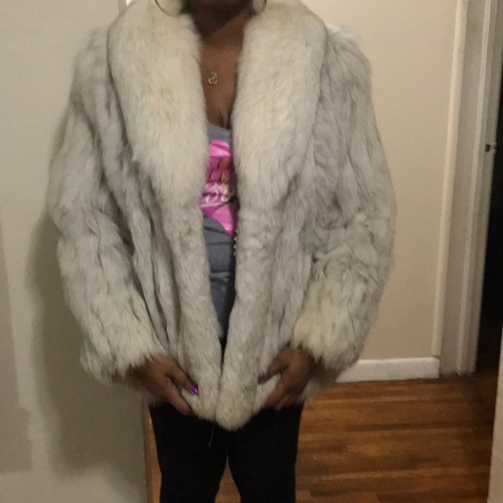 White Fur Coat
